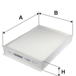 Filtron Filtr kabinowy (przeciwpyłkowy) K 1353