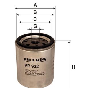 Filtron Filtr paliwa PP 932