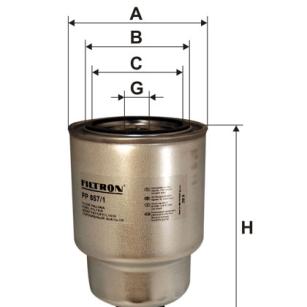 Filtron Filtr paliwa PP 857/1