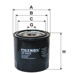 Filtron Filtr oleju OP 642/3