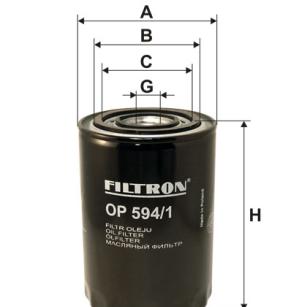 Filtron Filtr oleju OP 594/1