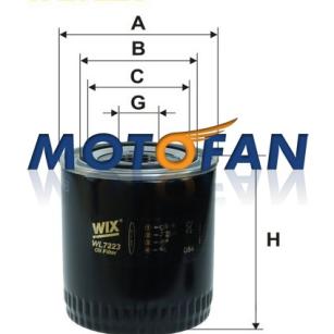 Wix Filters Europe Filtr oleju WL7223