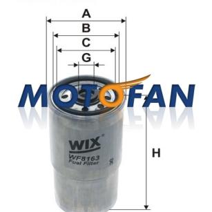 Wix Filters Europe Filtr paliwa WF8163