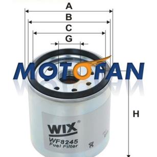 Wix Filters Europe Filtr paliwa WF8245