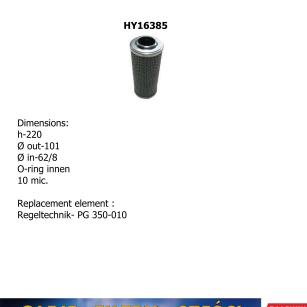 SF-Filter Filtr hydrauliczny HY16385