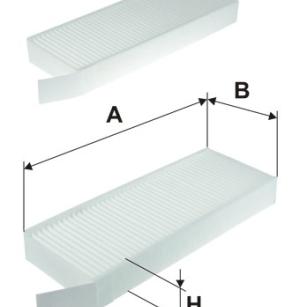 Filtron Filtr kabinowy (przeciwpyłkowy) K 1328-2x