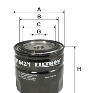 Filtron Filtr oleju OP 642/1