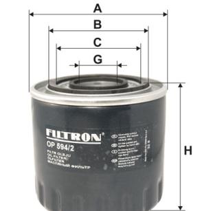 Filtron Filtr oleju OP 594/2