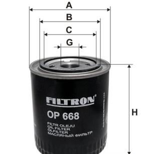 Filtron Filtr oleju OP 668