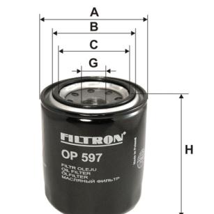 Filtron Filtr oleju OP 597