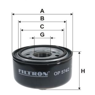 Filtron Filtr oleju OP 574/2