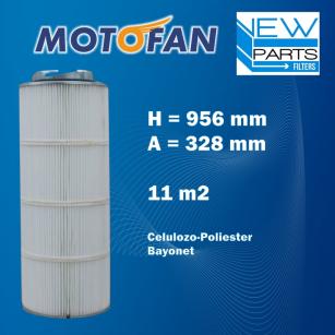 NewParts Patronowy filtr powietrza MF50202