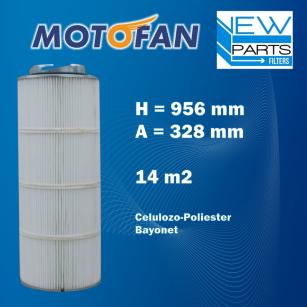 NewParts Patronowy filtr powietrza MF50202/1