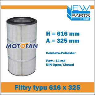 NewParts Patronowy filtr powietrza MF50200/2