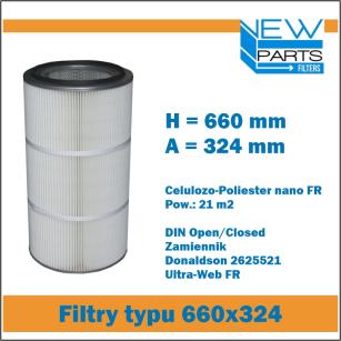 NewParts Patronowy filtr powietrza MF50174