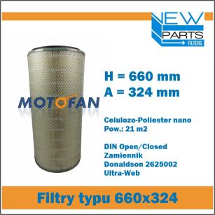NewParts Patronowy filtr powietrza MF50175