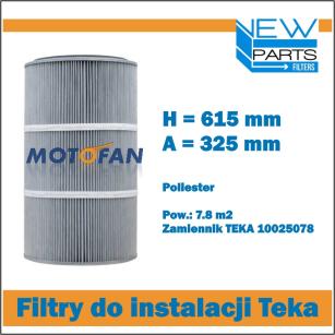 NewParts Patronowy filtr powietrza MF50168/1