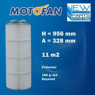 NewParts Patronowy filtr powietrza MF50202/5