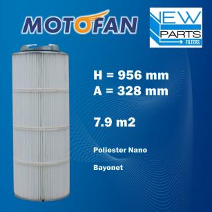 NewParts Patronowy filtr powietrza MF50202/25