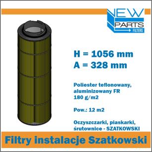 NewParts Patronowy filtr powietrza MF50158/2