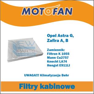 NewParts Filtr kabinowy (przeciwpyłkowy) MF90002