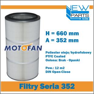 NewParts Patronowy filtr powietrza MF50203/18