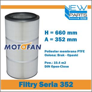 NewParts Patronowy filtr powietrza MF50203/22