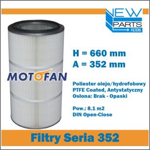 NewParts Patronowy filtr powietrza MF50203/19