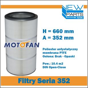 NewParts Patronowy filtr powietrza MF50203/24