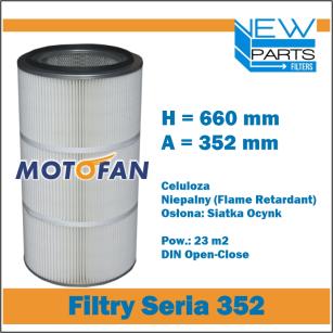 NewParts Patronowy filtr powietrza MF50203/28