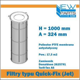 NewParts Patronowy filtr powietrza MF50206/5