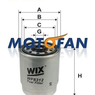 Wix Filters Europe Filtr paliwa WF8312