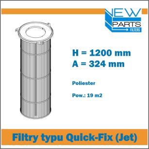 NewParts Patronowy filtr powietrza MF50207